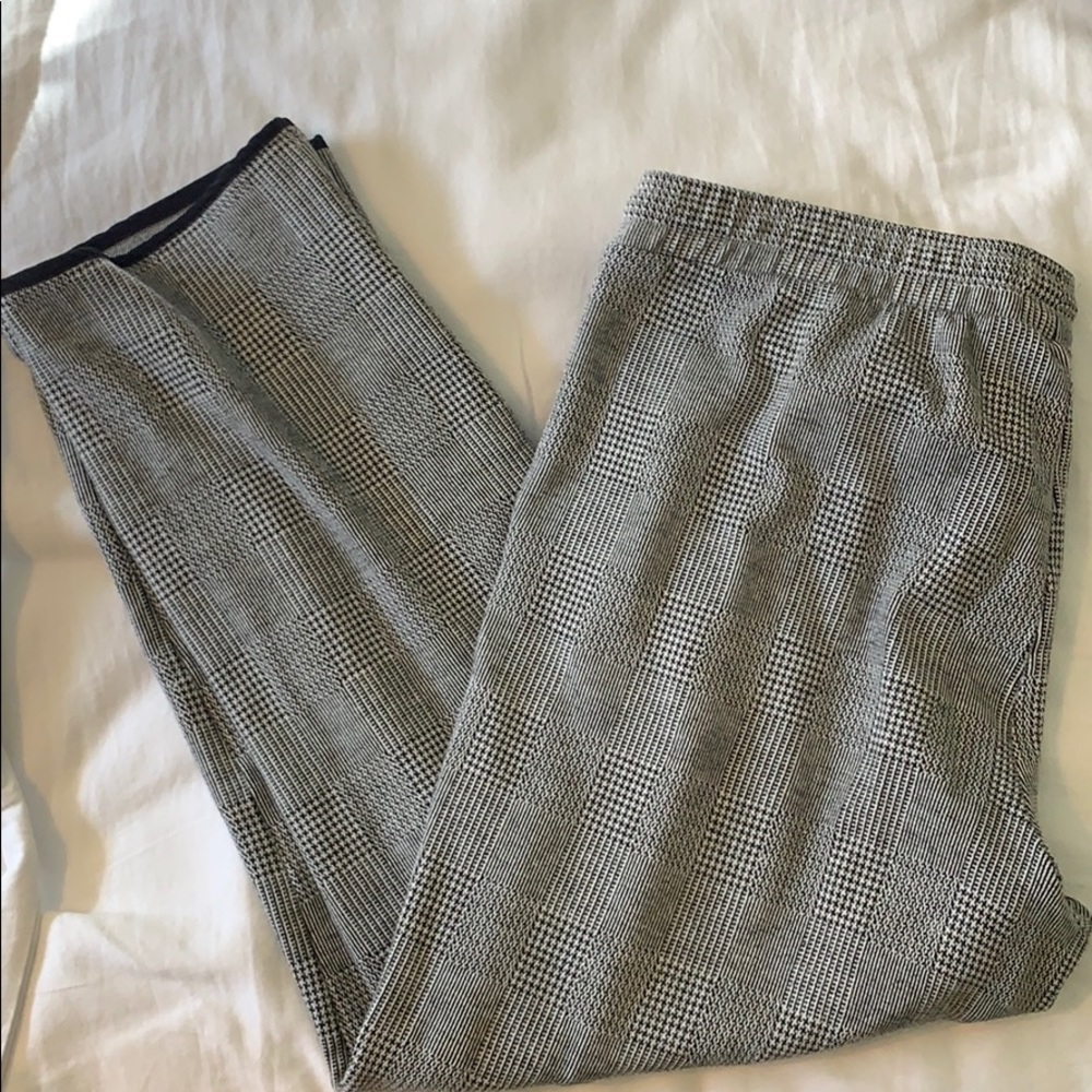 Zara plaid printed pants